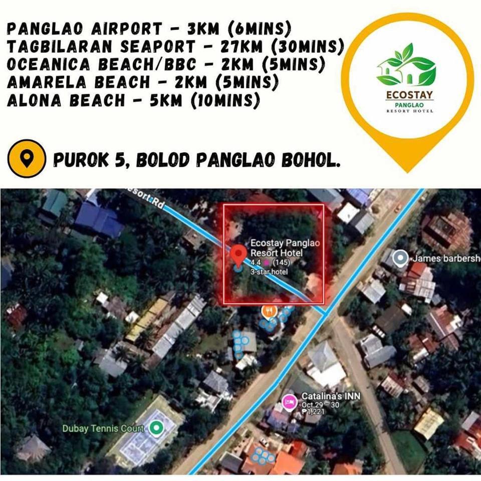 Ecostay Panglao Resort Hotel Exteriér fotografie